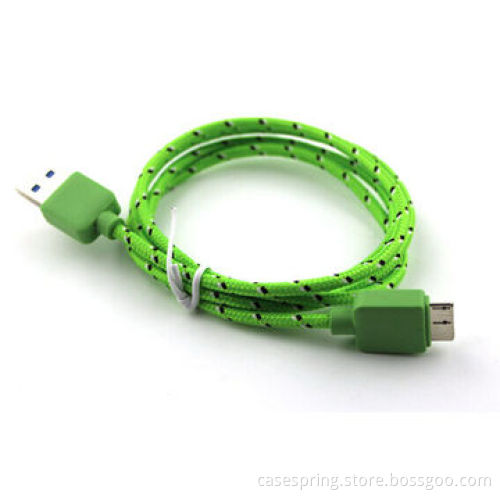Braided fabric USB cable for Samsung Note 3/S5New
